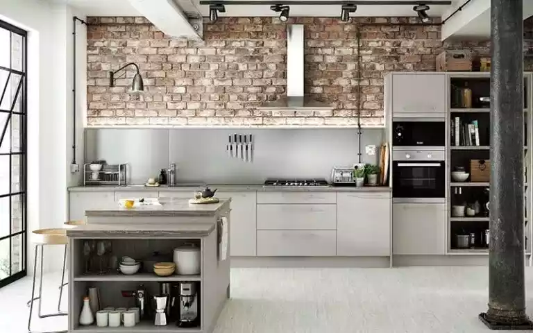 Cocina estilo industrial